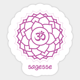 Chakra Couronne - Sagesse Sticker